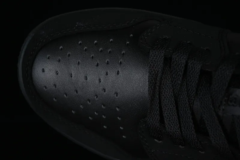 All categories Air Jordan Jordan series basketball shoes Air Jordan 1 Low Z version Air Jordan 1 Low OG "All Black" AJ1 Joe 1 all black low-top cultural casual sneakers 553558-025